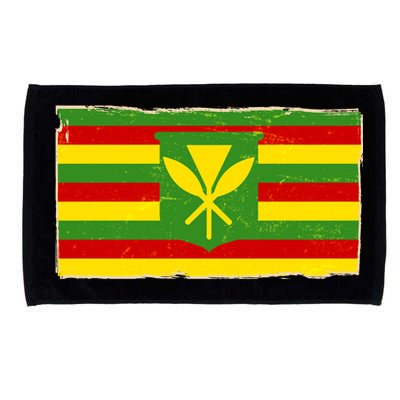 Kanaka Maoli Flag  Microfiber Hand Towel