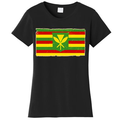 Kanaka Maoli Flag  Women's T-Shirt