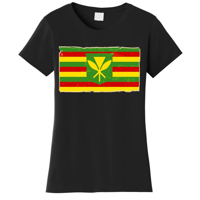 Kanaka Maoli Flag  Women's T-Shirt