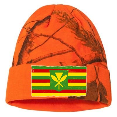 Kanaka Maoli Flag  Kati Licensed 12" Camo Beanie