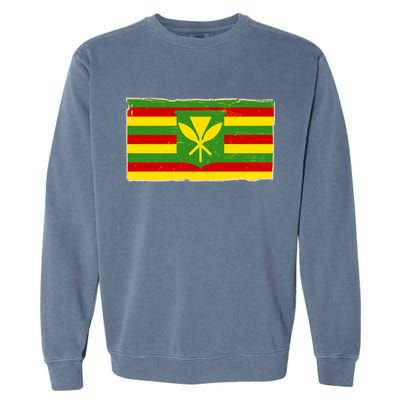 Kanaka Maoli Flag  Garment-Dyed Sweatshirt