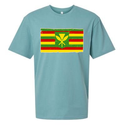 Kanaka Maoli Flag  Sueded Cloud Jersey T-Shirt