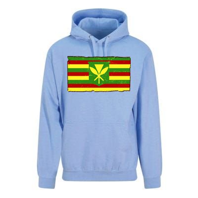 Kanaka Maoli Flag  Unisex Surf Hoodie