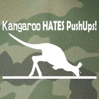 Kangaroo Hates Pushups Legacy Tie Dye Trucker Hat