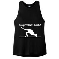 Kangaroo Hates Pushups Ladies PosiCharge Tri-Blend Wicking Tank