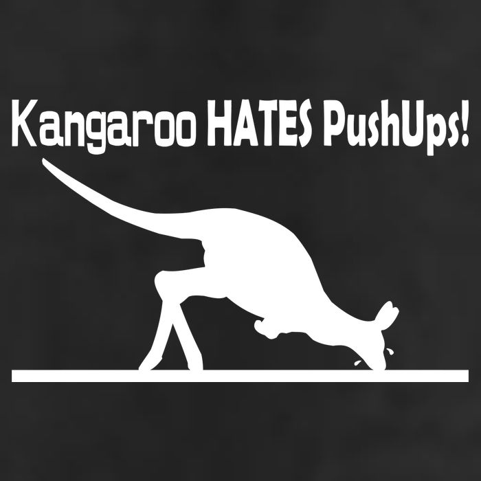 Kangaroo Hates Pushups Cool Comfort Performance Bucket Hat