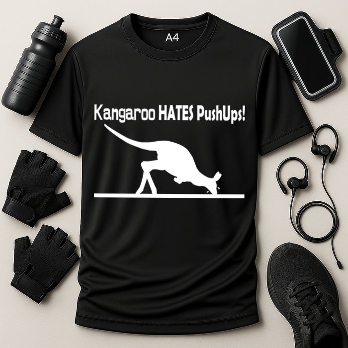 Kangaroo Hates Pushups Performance Shirt