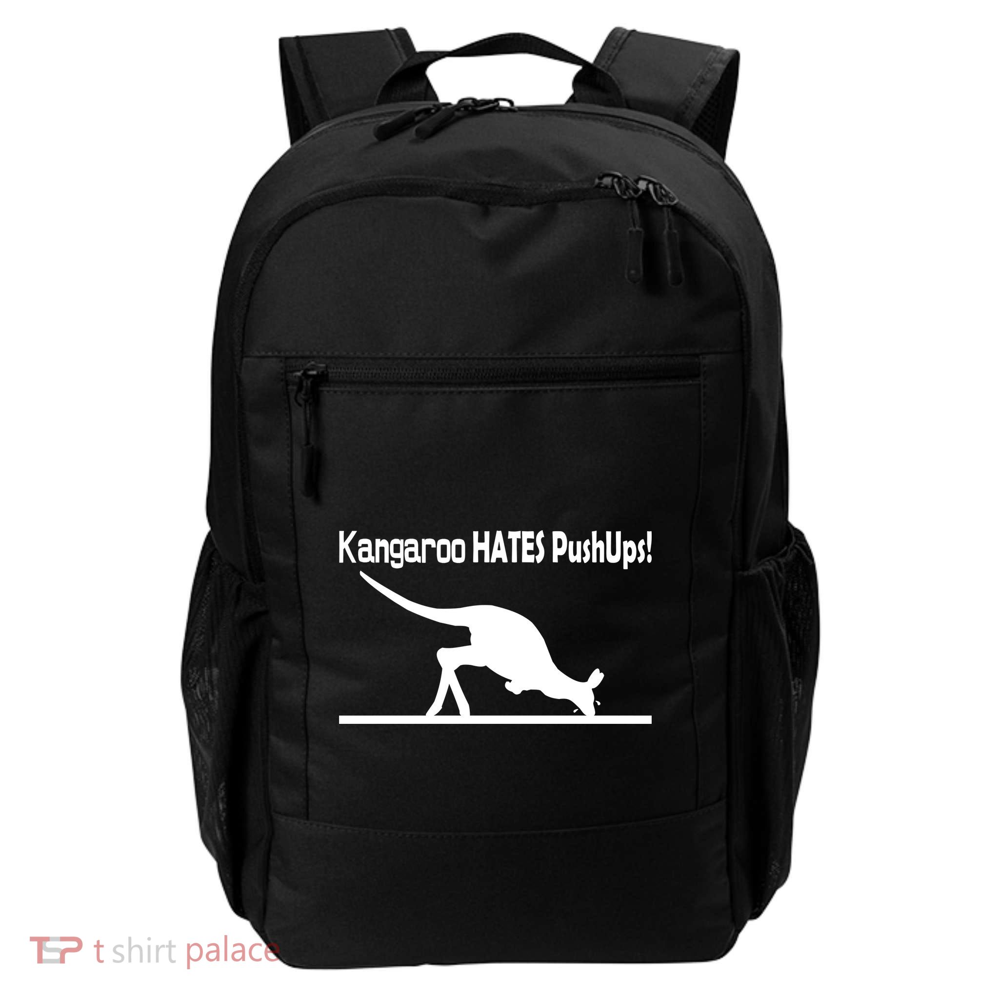 Kangaroo Hates Pushups Daily Commute Backpack