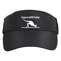 Kangaroo Hates Pushups Adult Drive Performance Visor
