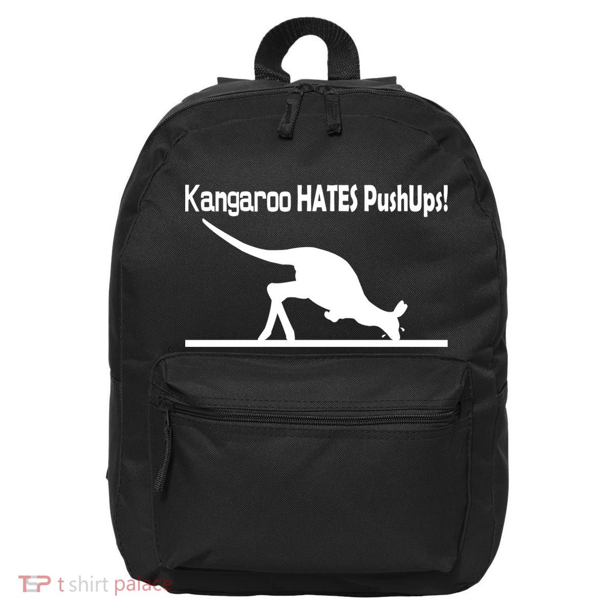 Kangaroo Hates Pushups 16 in Basic Backpack