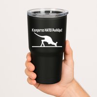 Kangaroo Hates Pushups Tumbler