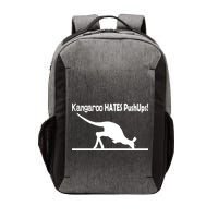 Kangaroo Hates Pushups Vector Backpack