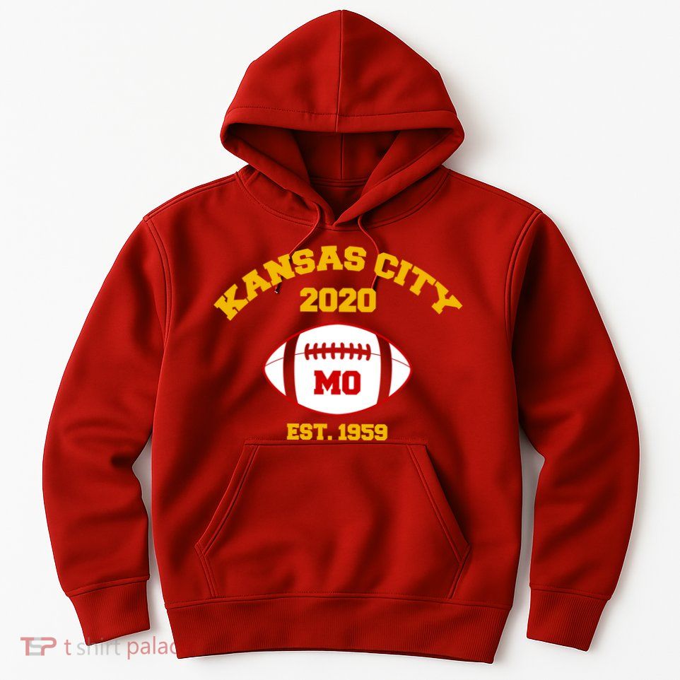 Kansas City 2020 Est 1959 KC Football Hoodie