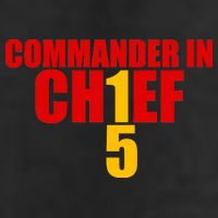 Kansas City Commander In Chief 7 Panel Mesh Trucker Snapback Hat