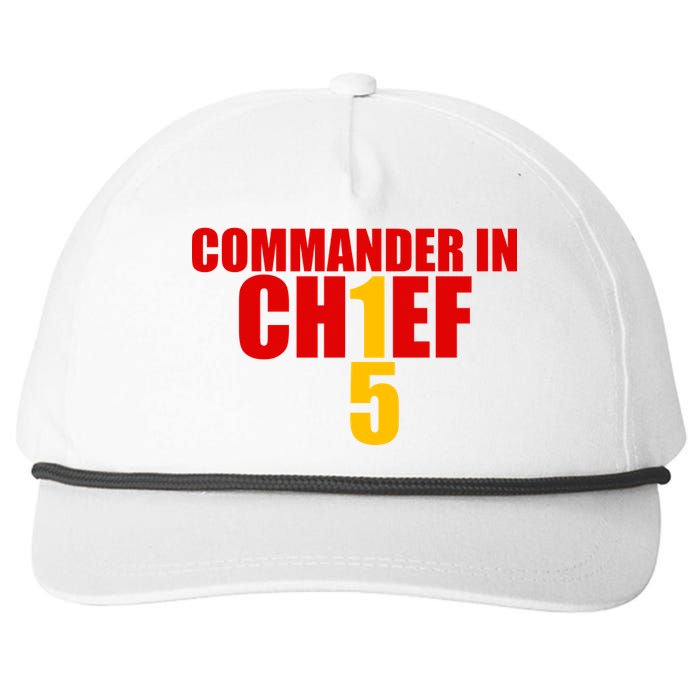 Kansas City Commander In Chief Snapback Five-Panel Rope Hat