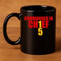 Kansas City Commander In Chief 11oz C Handle Ceramic Mug