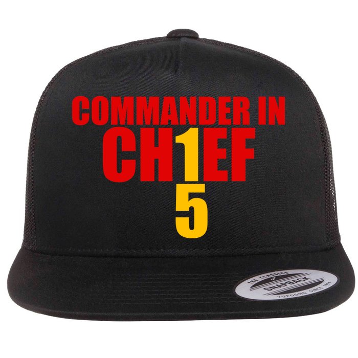 Kansas City Commander In Chief Flat Bill Trucker Hat