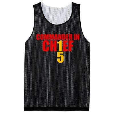 Kansas City Commander In Chief Mesh Reversible Basketball Jersey Tank