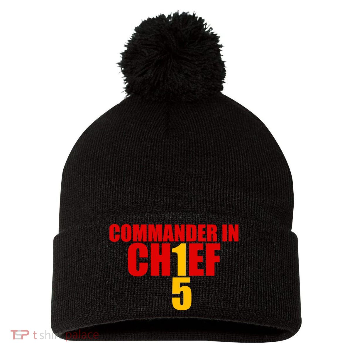 Kansas City Commander In Chief Pom Pom 12in Knit Beanie