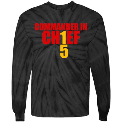 Kansas City Commander In Chief Tie-Dye Long Sleeve Shirt