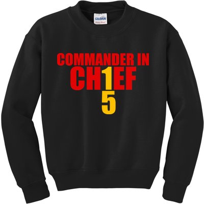 Kansas City Commander In Chief Kids Sweatshirt