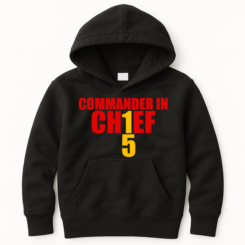 Kansas City Commander In Chief Kids Hoodie