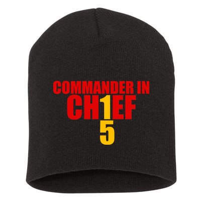 Kansas City Commander In Chief Short Acrylic Beanie
