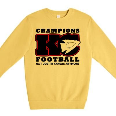 Kansas City Football Champions Premium Crewneck Sweatshirt