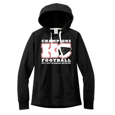 Kansas City Football Champions Women's Fleece Hoodie