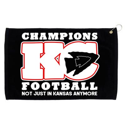 Kansas City Football Champions Grommeted Golf Towel