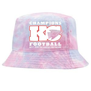 Kansas City Football Champions Tie-Dyed Bucket Hat