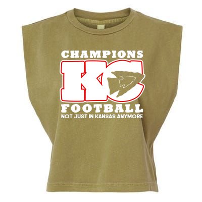 Kansas City Football Champions Garment-Dyed Women's Muscle Tee