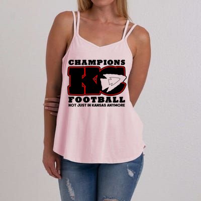 Kansas City Football Champions Women's Strappy Tank