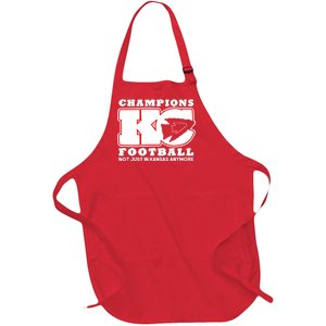 Kansas City Football Champions Full-Length Apron With Pockets