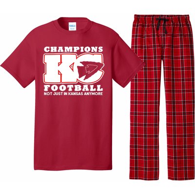 Kansas City Football Champions Pajama Set