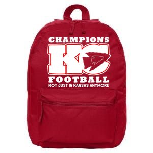 Kansas City Football Champions 16 in Basic Backpack