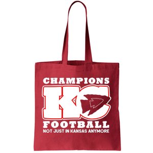 Kansas City Football Champions Tote Bag