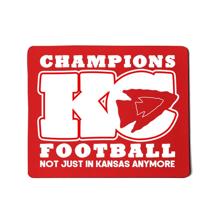 Kansas City Football Champions Mousepad