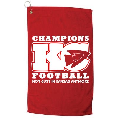 Kansas City Football Champions Platinum Collection Golf Towel