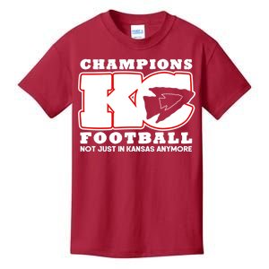 Kansas City Football Champions Kids T-Shirt