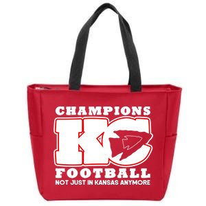 Kansas City Football Champions Zip Tote Bag