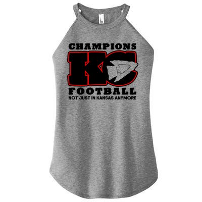 Kansas City Football Champions Women's Perfect Tri Rocker Tank