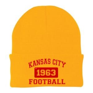 Kansas City Football Est. 1963 Knit Cap Winter Beanie