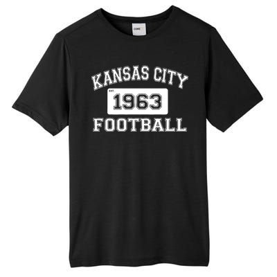 Kansas City Football Est. 1963 Tall Fusion ChromaSoft Performance T-Shirt