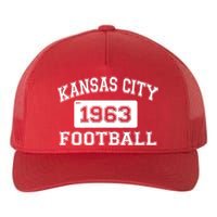 Kansas City Football Est. 1963 Yupoong Adult 5-Panel Trucker Hat