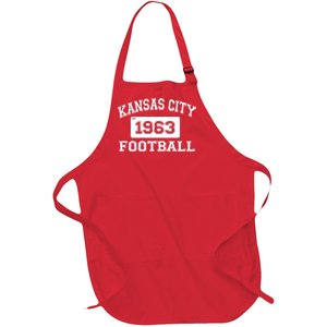 Kansas City Football Est. 1963 Full-Length Apron With Pockets