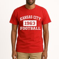 Kansas City Football Est. 1963 Tall T-Shirt
