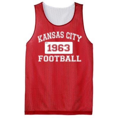 Kansas City Football Est. 1963 Mesh Reversible Basketball Jersey Tank