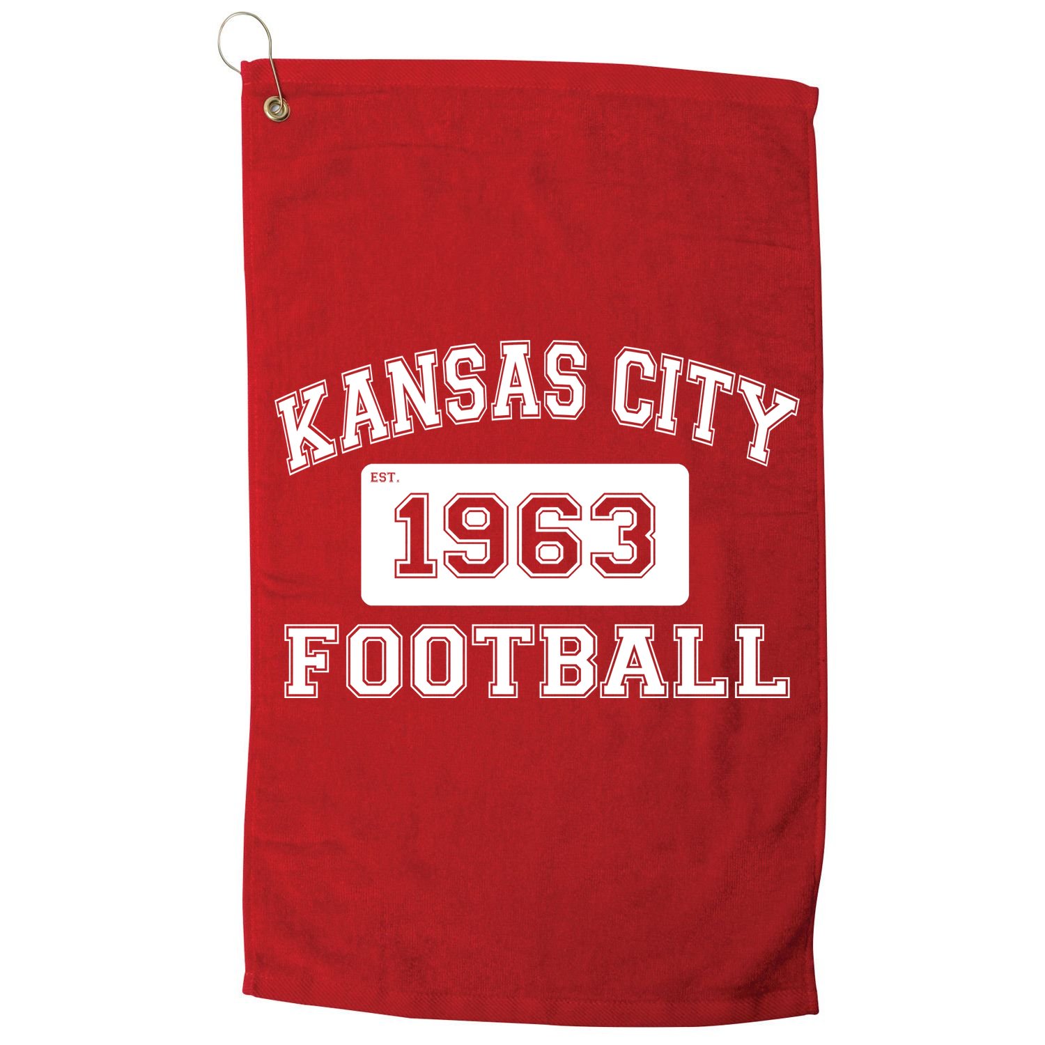 Kansas City Football Est. 1963 Golf Towel