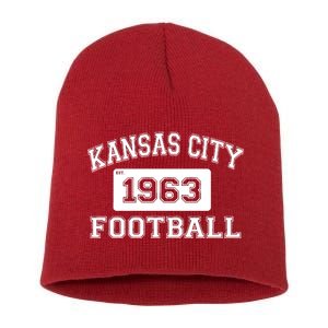 Kansas City Football Est. 1963 Short Acrylic Beanie